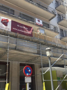 proyecto mantenimiento Restauración de balcones en la Residencia de Estudiantes La Concepcion Valencia