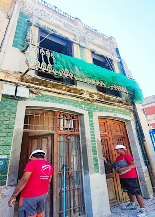 restauracion fachada calle jose benlliure 188 valencia 2