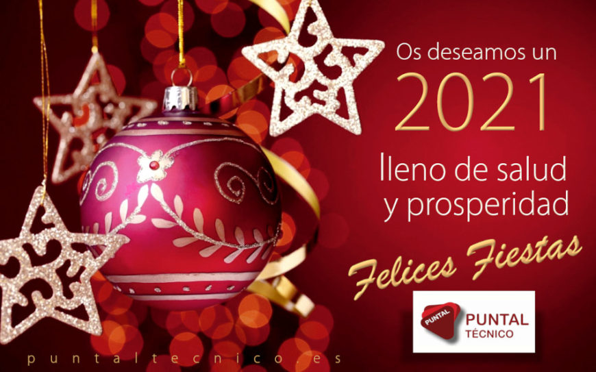 PUNTAL TECNICO te desea Feliz Navidad y Prospero 2021